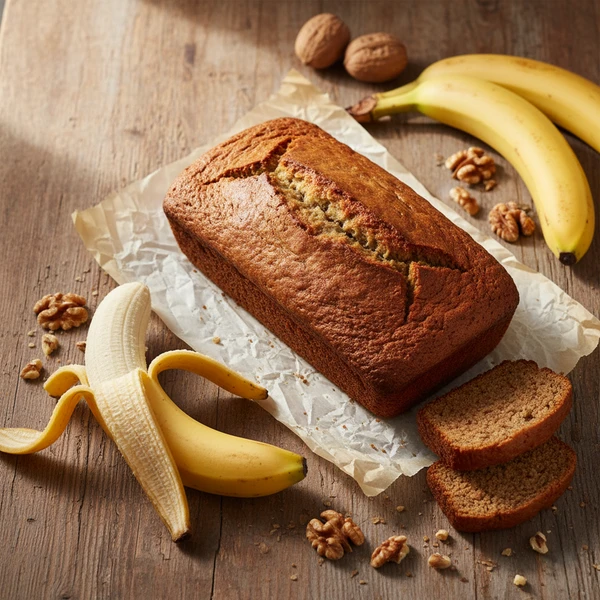 Moist Bakery-Style Banana Bread Recipe