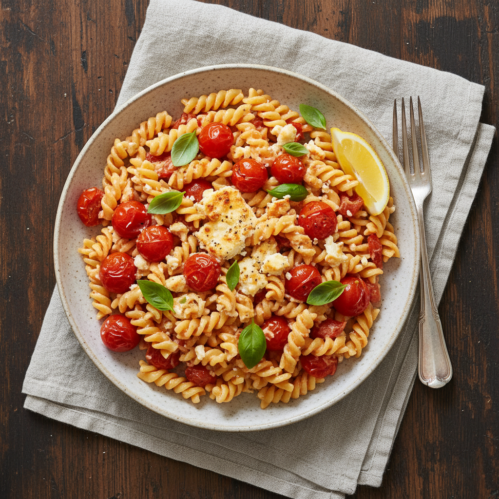 Viral Baked Feta Pasta