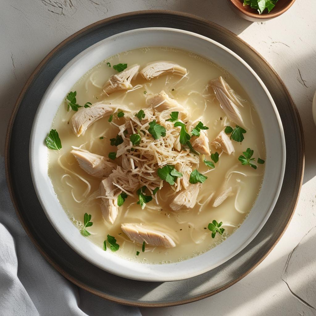 Quick way to make chicken soup in 30 minutes