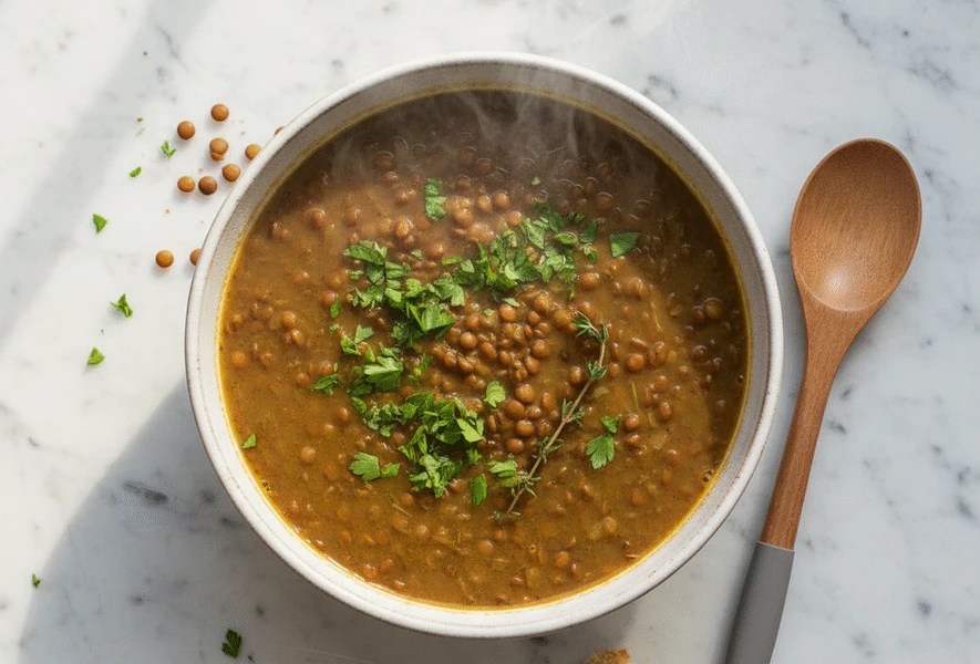Lentil soup