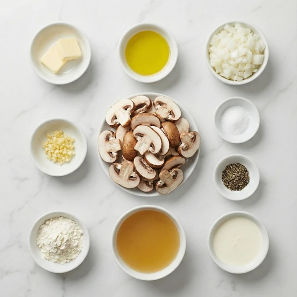 creamy mushroom soup recipe