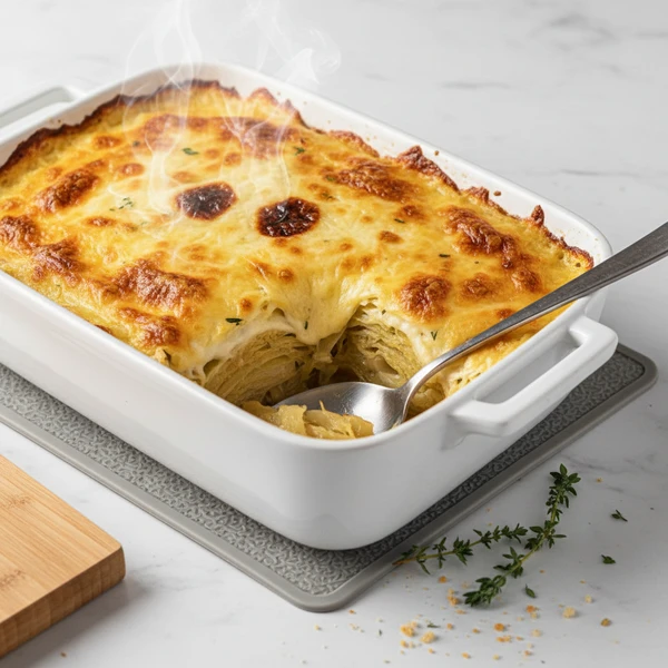 Easy Cabbage Casserole with Ground Beef