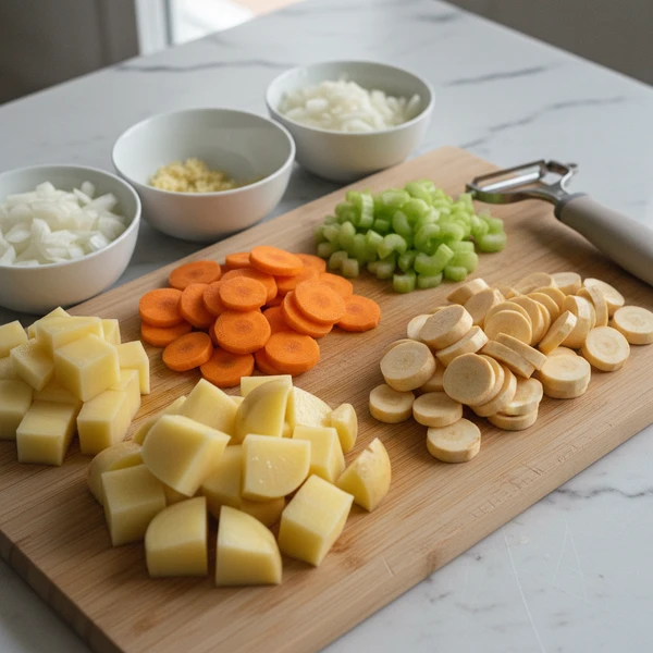 Step 1: Prep the Vegetables