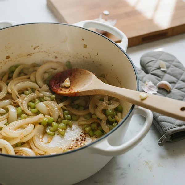Step 2: Sauté the Aromatics
