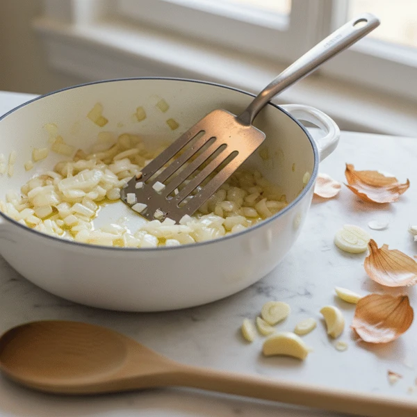 Step 1: Sauté Aromatics