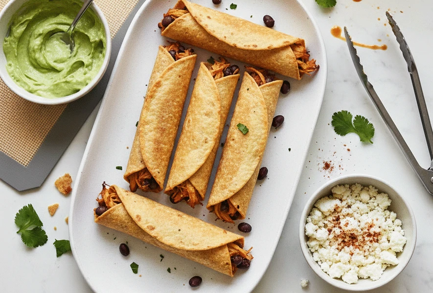vegan taquitos