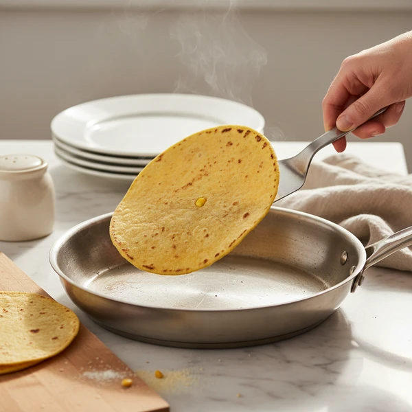 Step 3: Warm and Soften Tortillas