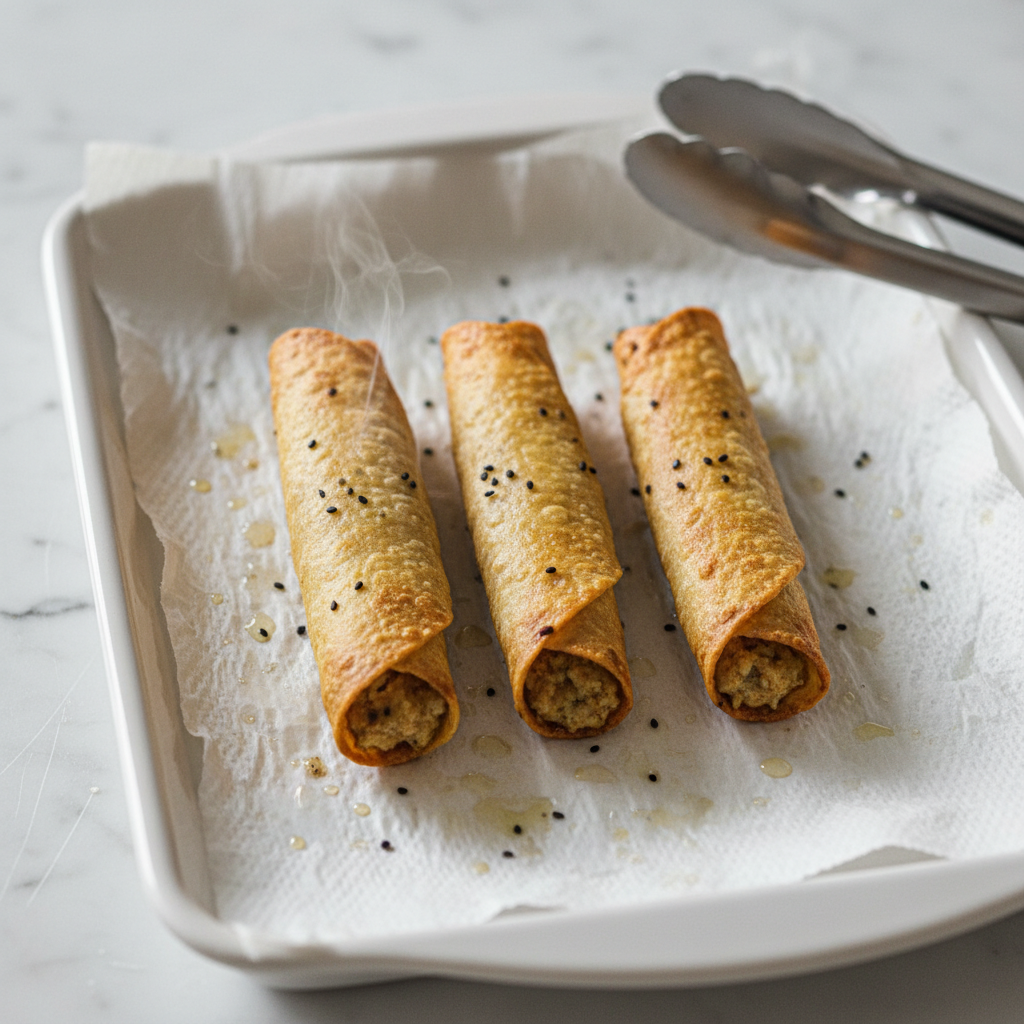 Step 5: Fry Until Golden and Crispy